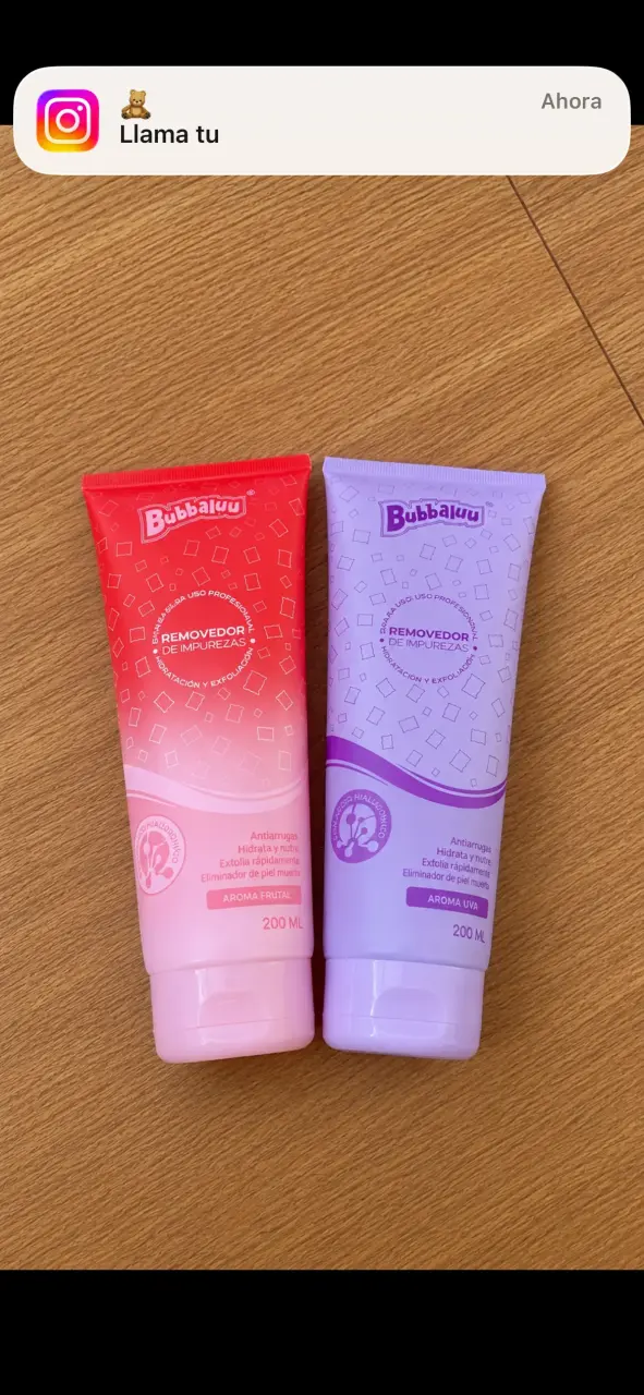 Removedor de Impurezas Bubbaluu con Ácido Hialurónico