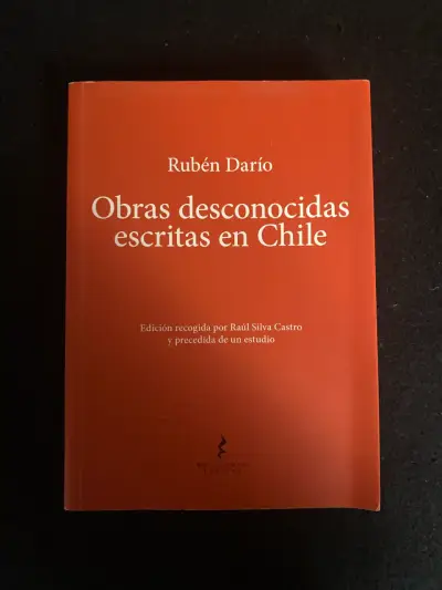 Libro Ruben Darío Obras Desconocidas - miniatura 1