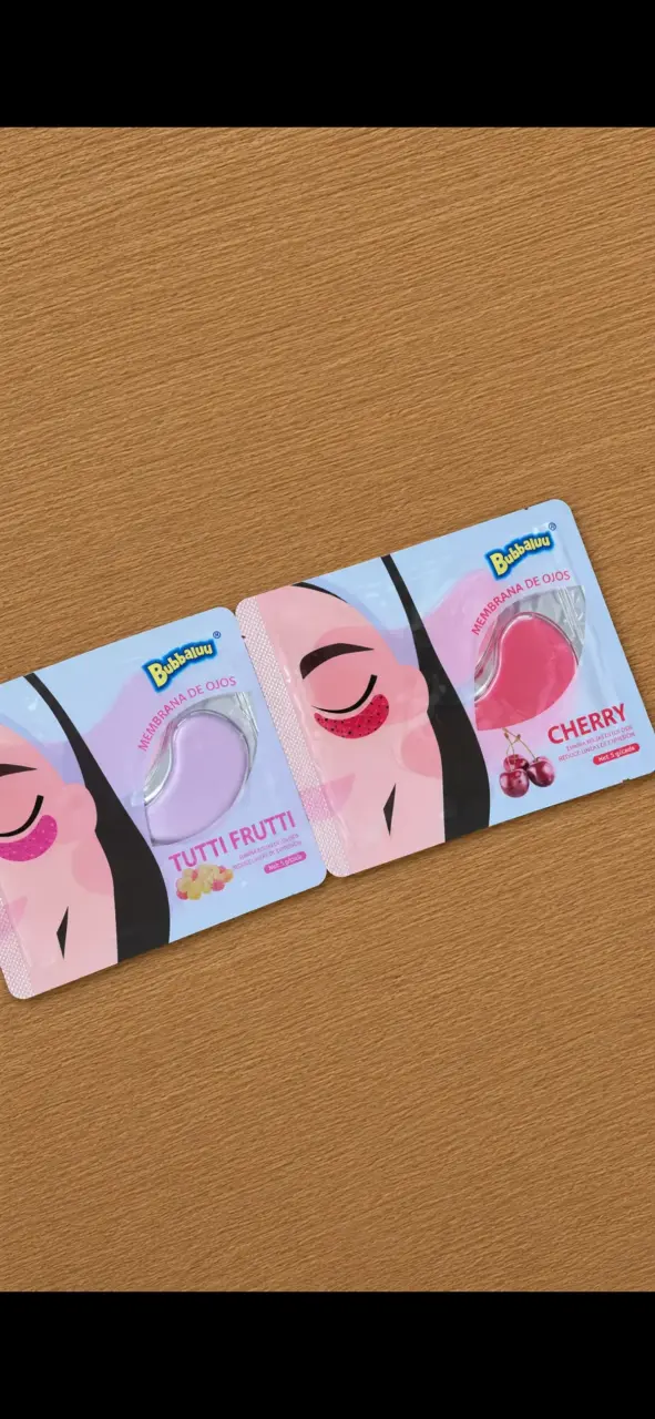 Membranas de Ojos Bubbaluu Tutti Frutti y Cherry