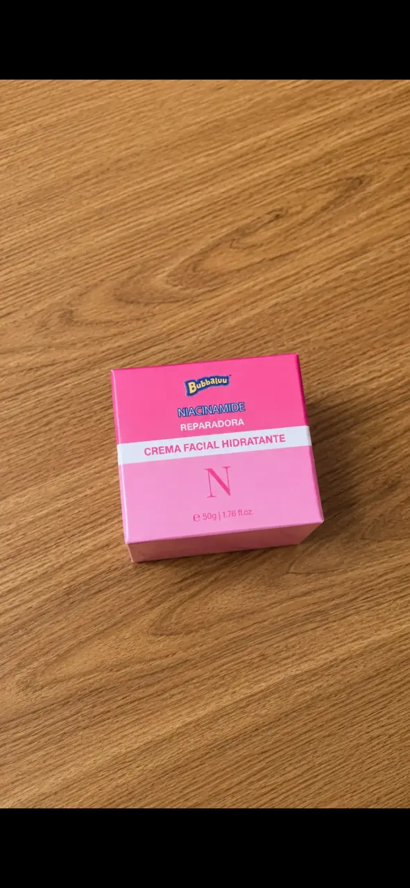 Crema Facial Hidratante Bubbaluu Niacinamide