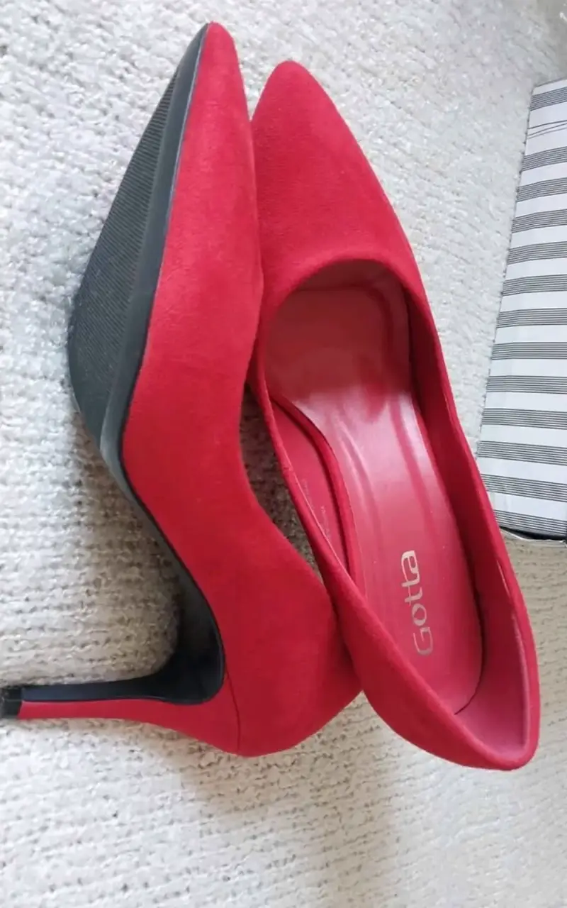 Zapatos de Tacón Alto Rojos Gotta - 1