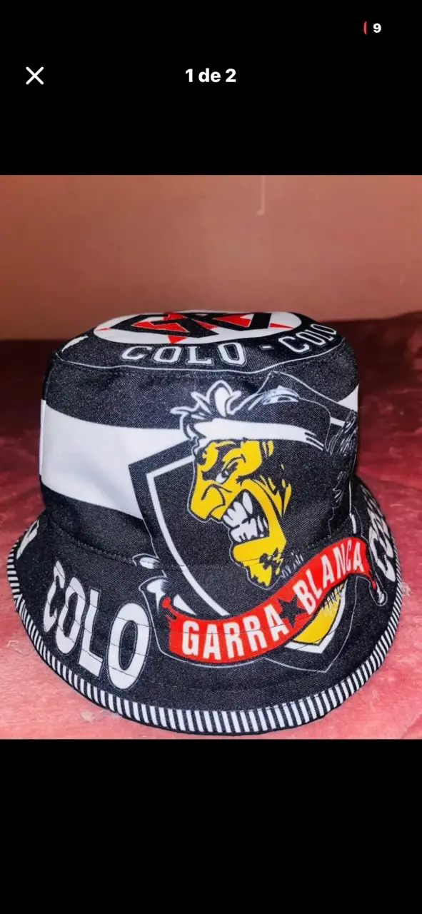 Sombrero bucket Colo-Colo Garra Blanca