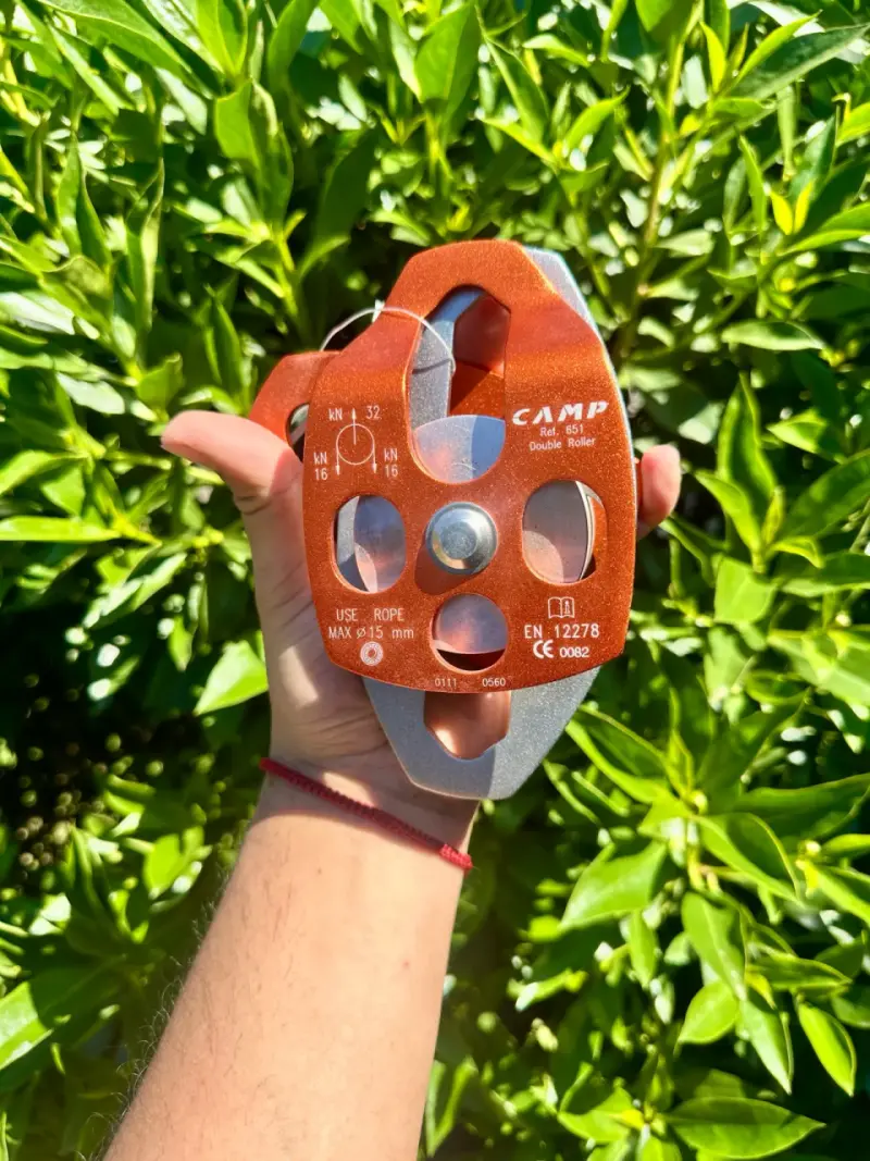 Polea doble para escalada CAMP 651 - 1