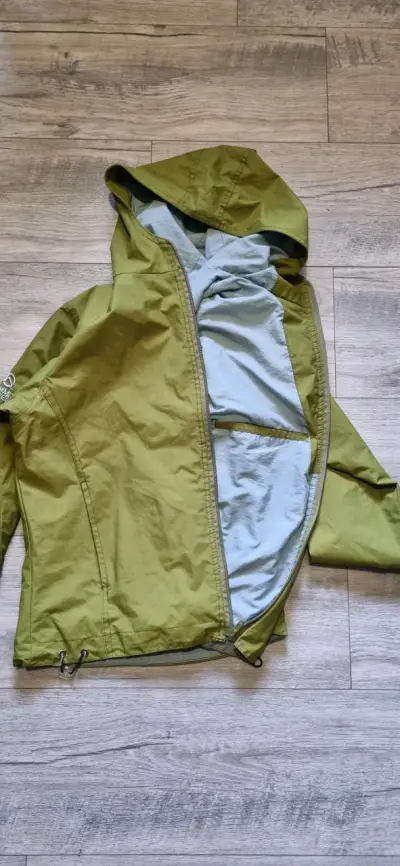 Chaqueta mujer impermeable verde The North Face - miniatura 3
