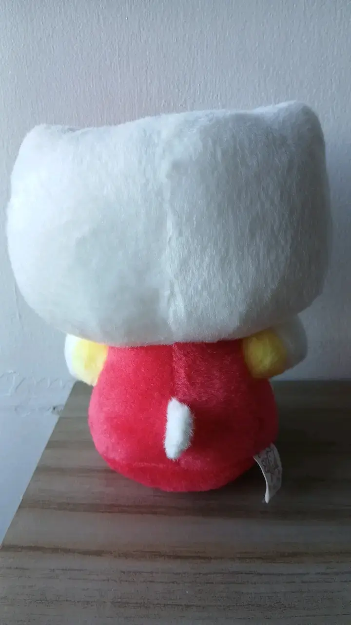 Peluche Hello Kitty con Lazo Rojo - 2