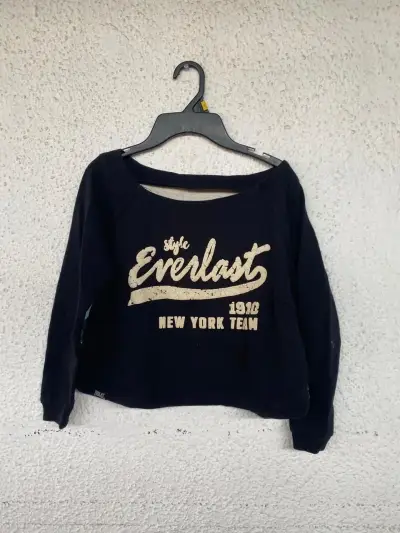 Polerón Everlast negro estilo New York Team - miniatura 1
