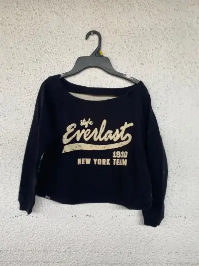 Polerón Everlast negro estilo New York Team - miniatura 2