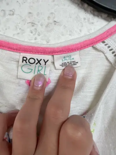 Polera manga larga Roxy Girl con diseño bordado - miniatura 3