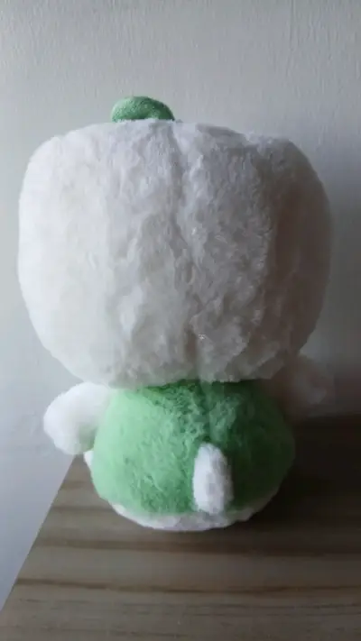 Peluche Hello Kitty con lazo verde - miniatura 2