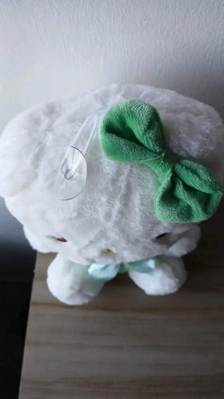 Peluche Hello Kitty con lazo verde - 3