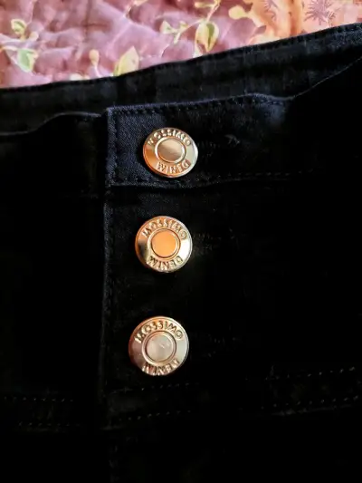 Jeans negros de mujer Massimo Dutti - miniatura 4
