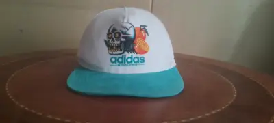 Gorra Adidas Skateboarding Blanca y Turquesa - miniatura 1