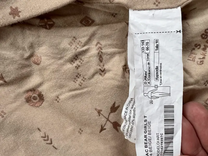 Chaqueta de Peluche Beige para Niña Rapsodia - 3