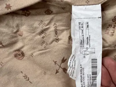 Chaqueta de Peluche Beige para Niña Rapsodia - miniatura 3