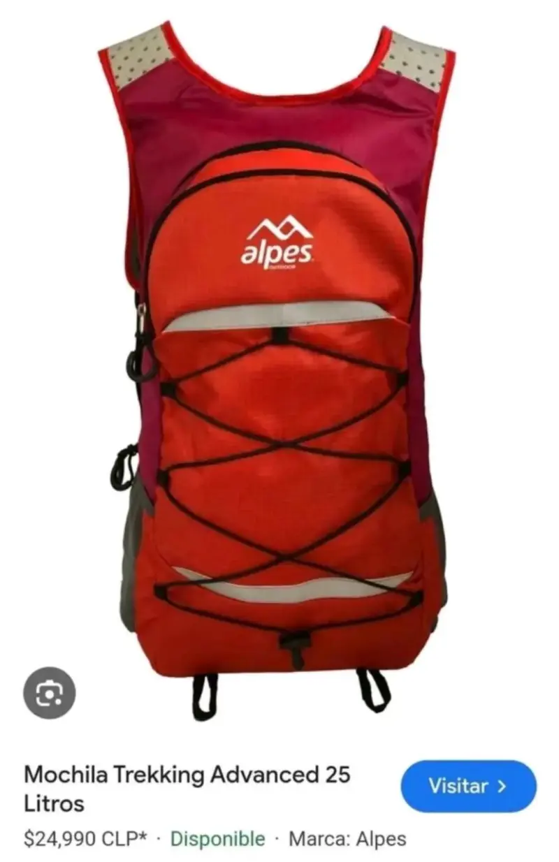 Mochila de trekking Alpes 25 litros - 2