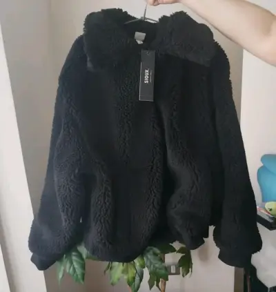 Chaqueta de lana negra para hombre, Sioux. - miniatura 3