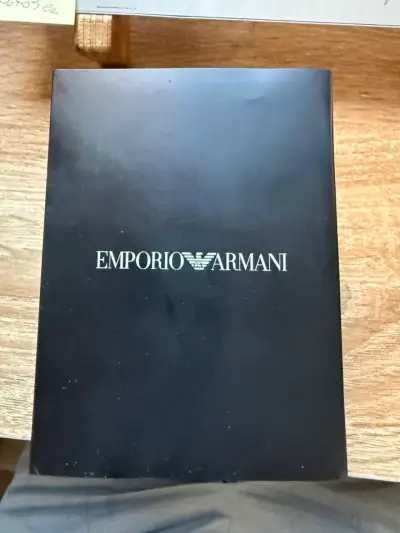 Reloj Emporio Armani de Cuero Negro para Hombre - miniatura 1