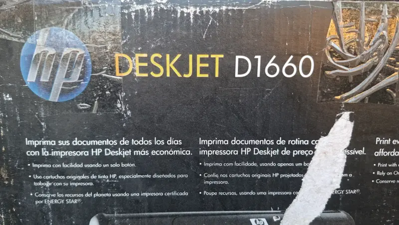 Impresora HP Deskjet D1660 económica y eficiente - 1