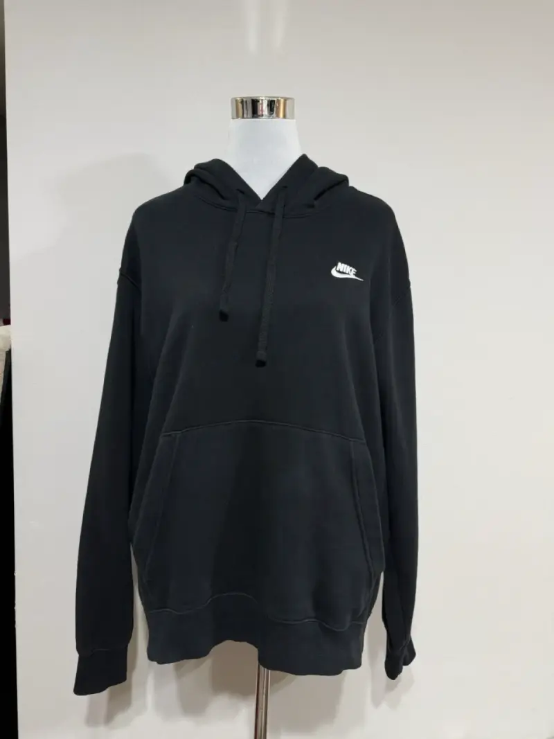 Polerón con capucha negro Nike Original - 1