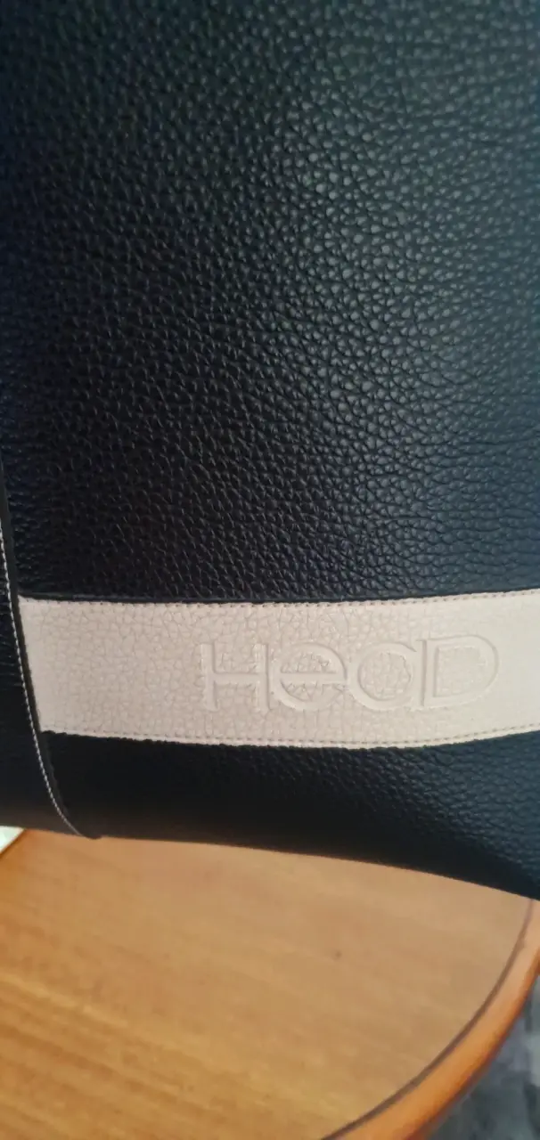 Bolso tote negro de cuero sintético Head - 3