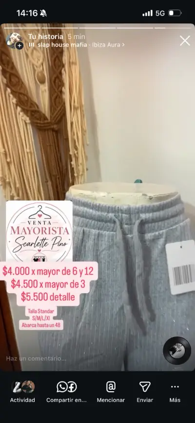 Pantalones acampanados negros con brillo - miniatura 3
