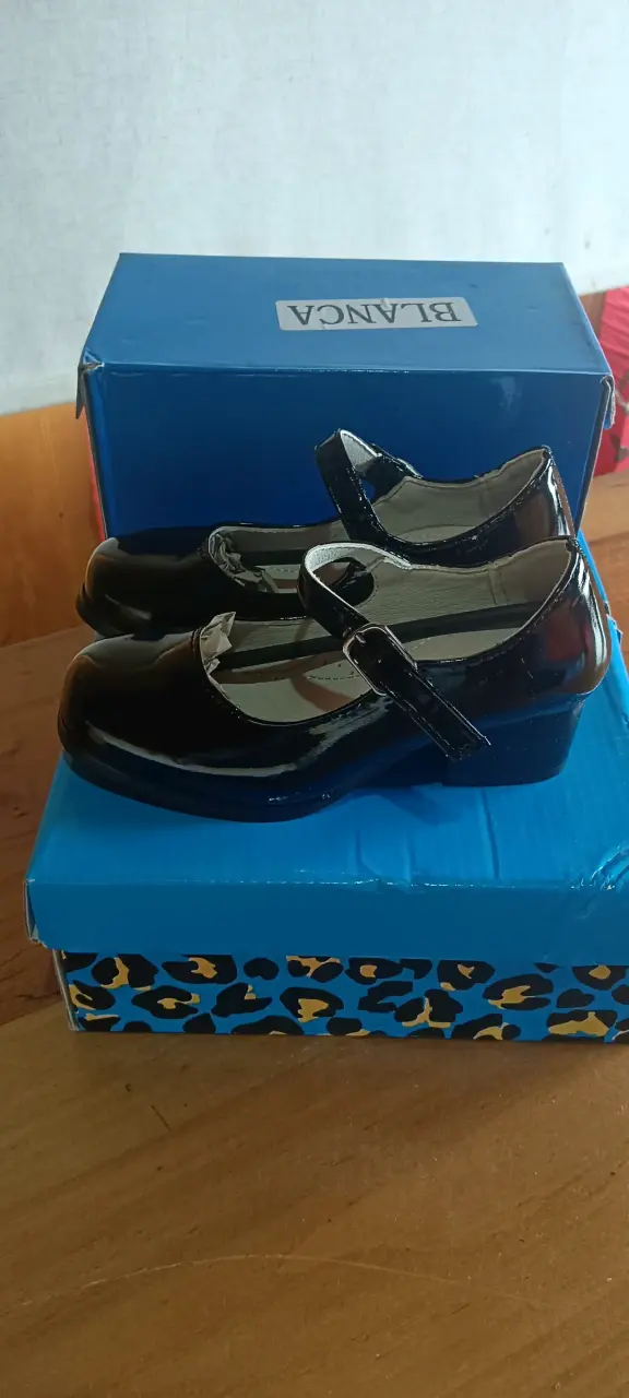 Zapatos de charol negros para niña talla 26 - 2