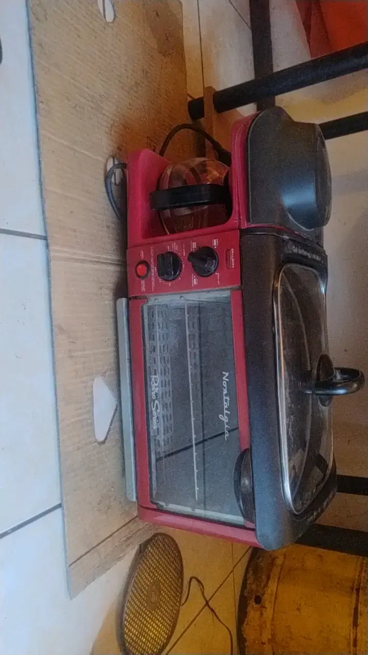 Horno tostador multifuncional Nostalgia Retro Series rojo - 1