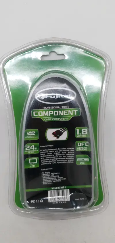 Cable componente Fujitel 1.8 metros - miniatura 2