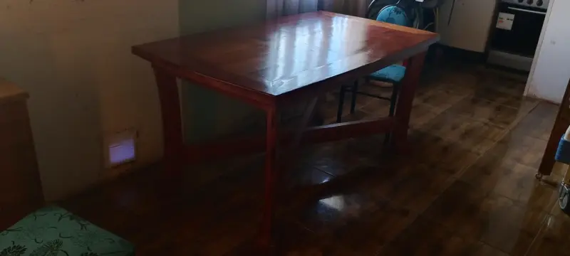 Mesa De Comedor De Madera Roble - 1