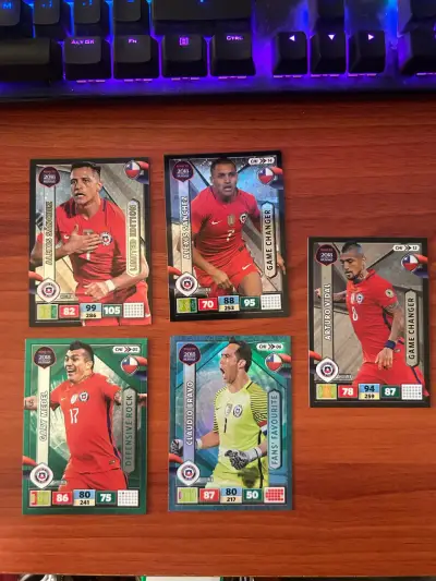 Colección de tarjetas de fútbol Chile 2018 - miniatura 1