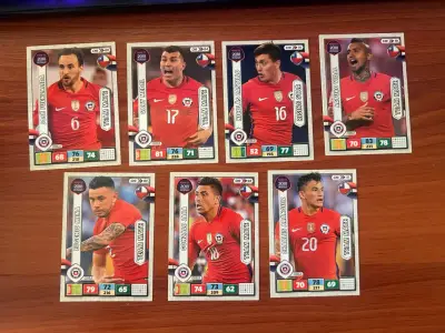 Colección de tarjetas de fútbol Chile 2018 - miniatura 2