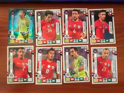 Colección de tarjetas de fútbol Chile 2018 - miniatura 3