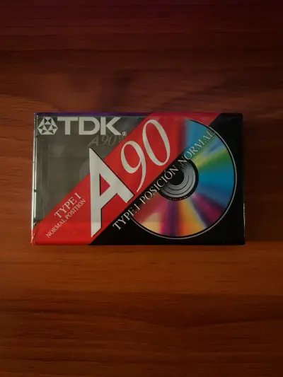 Cassette TDK A90 Posición Normal - miniatura 1