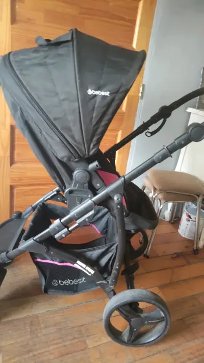 Coche de bebé Bebesit con silla de auto - miniatura 3