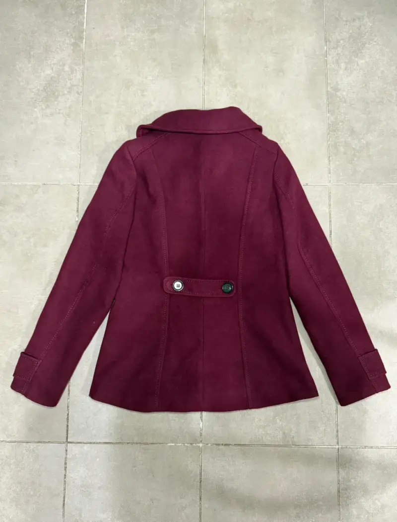 Abrigo Burdeo H&M - 3