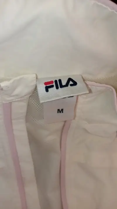Chaqueta deportiva blanca Fila para mujer - miniatura 2