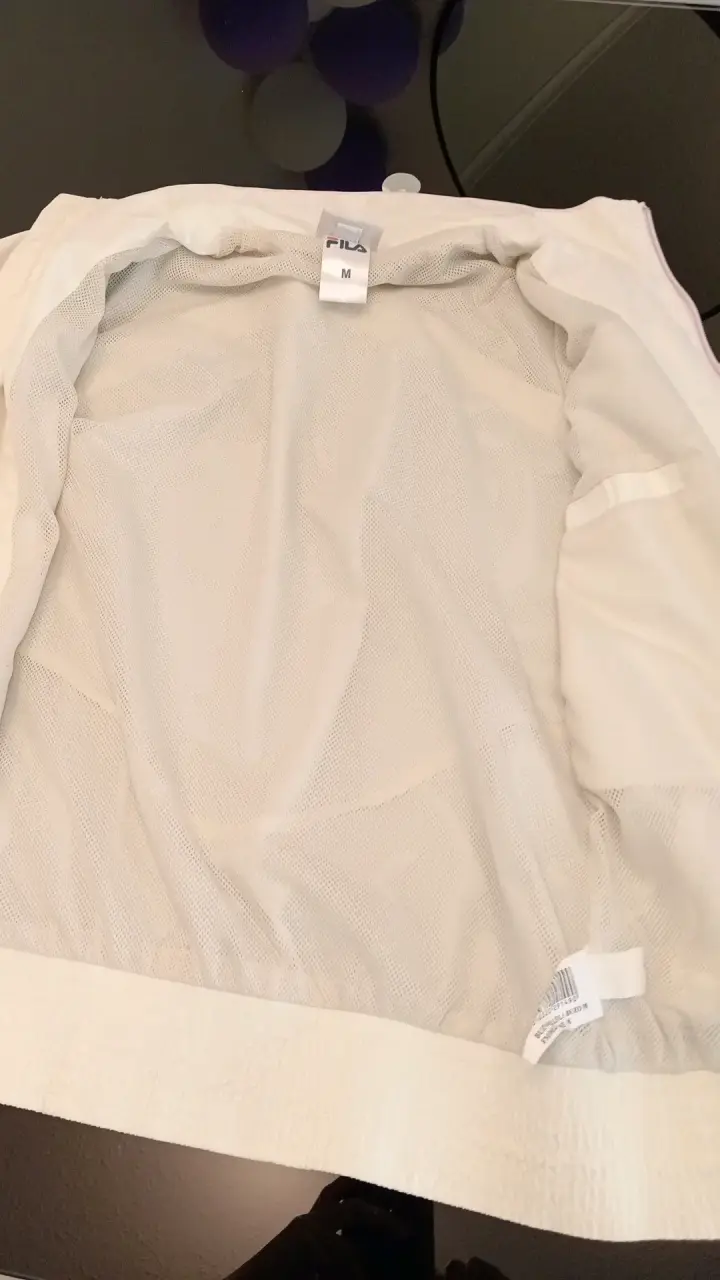 Chaqueta deportiva blanca Fila para mujer - 3