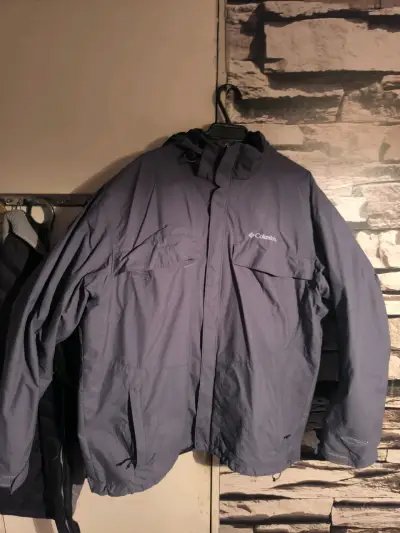 Chaqueta impermeable Columbia con forro desmontable - miniatura 1