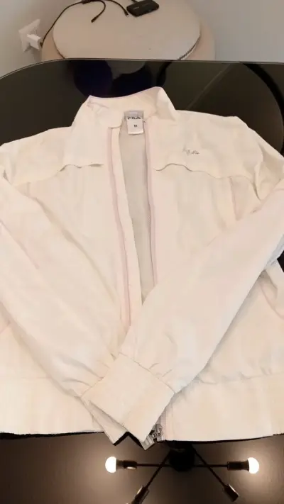 Chaqueta deportiva blanca Fila para mujer - miniatura 6