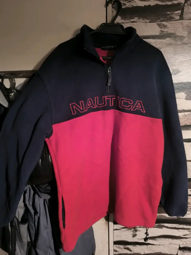 Nautica bicolor azul y rojo - 1
