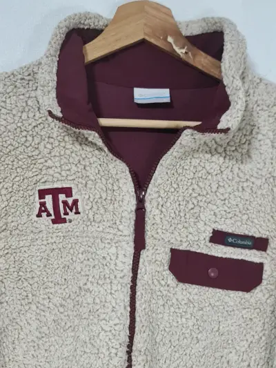 Chaqueta de lana Columbia - con detalle - miniatura 2