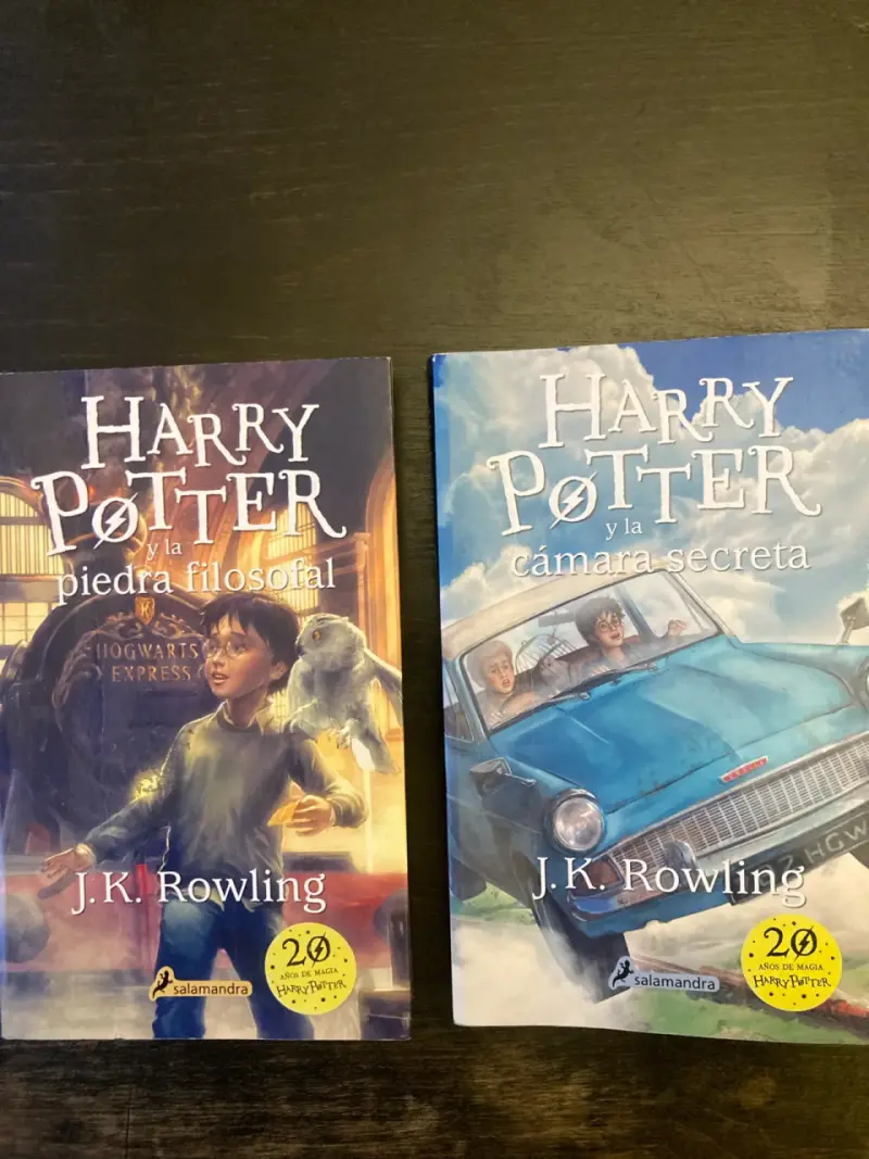 Libros Harry Potter: La Piedra Filosofal y La Cámara Secreta