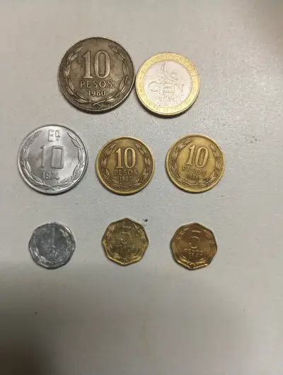 Colección de Monedas Chilenas Antiguas - miniatura 1