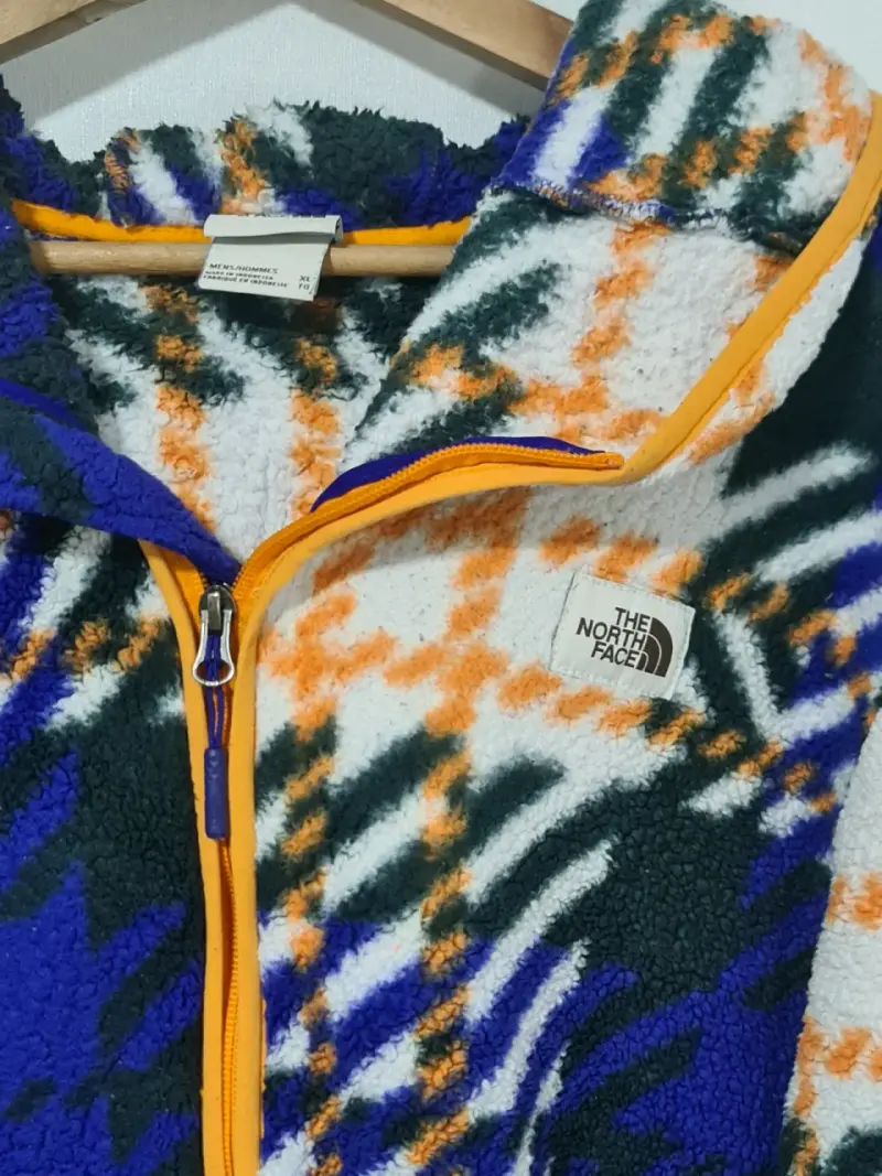 Polar The North Face con diseño a cuadros - 2