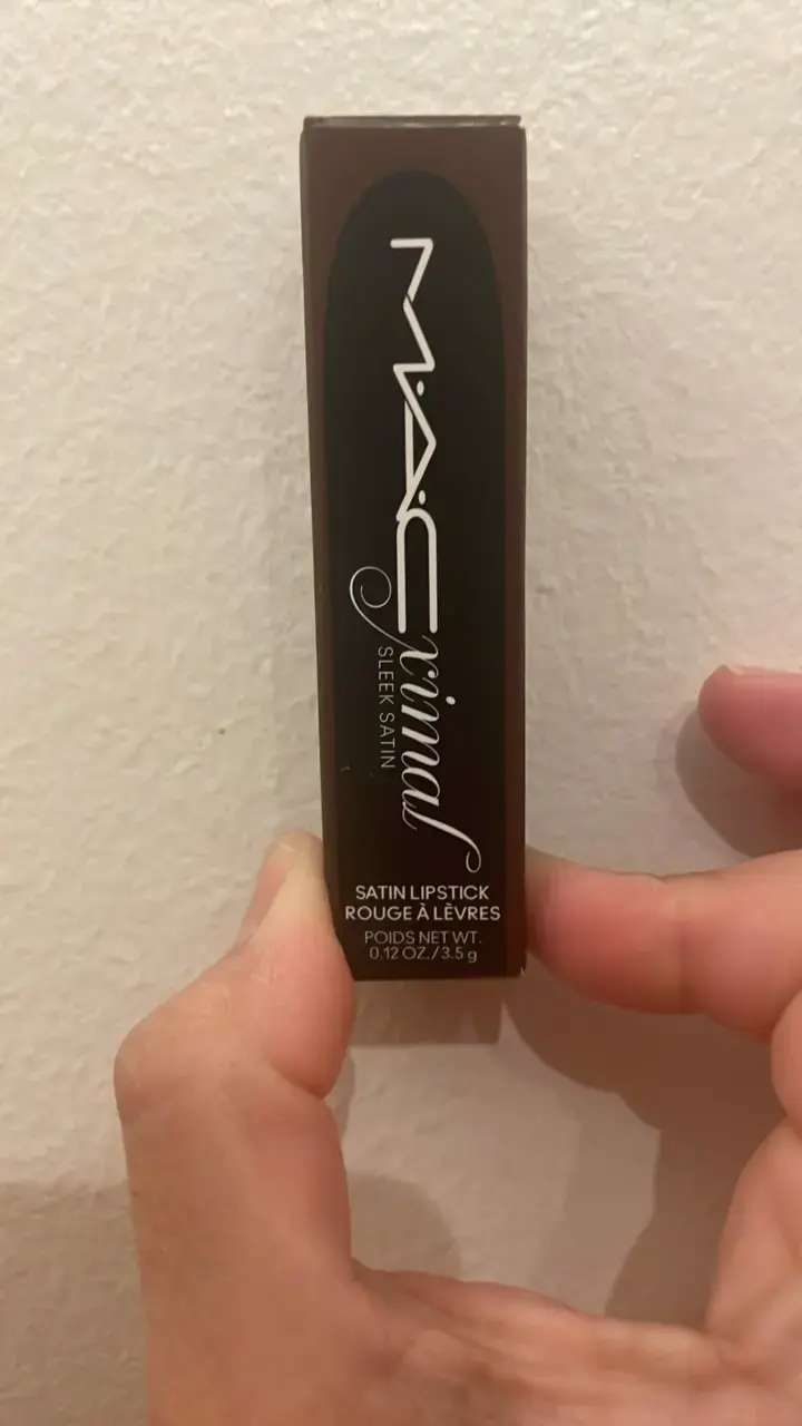 Labial MAC Primal Sleek Satin 809 Film Noir - 1