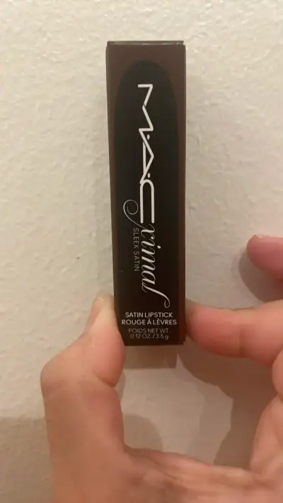Labial MAC Primal Sleek Satin 809 Film Noir - miniatura 1