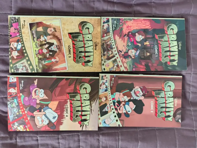 Colección de Cómics Gravity Falls Disney - 1