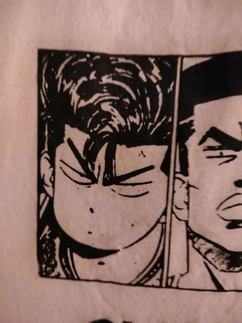 Bolsa de tela Slam Dunk con diseño de personajes - 1