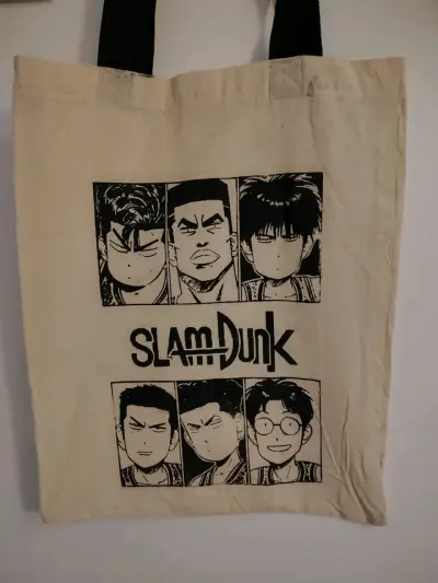 Bolsa de tela Slam Dunk con diseño de personajes - miniatura 3
