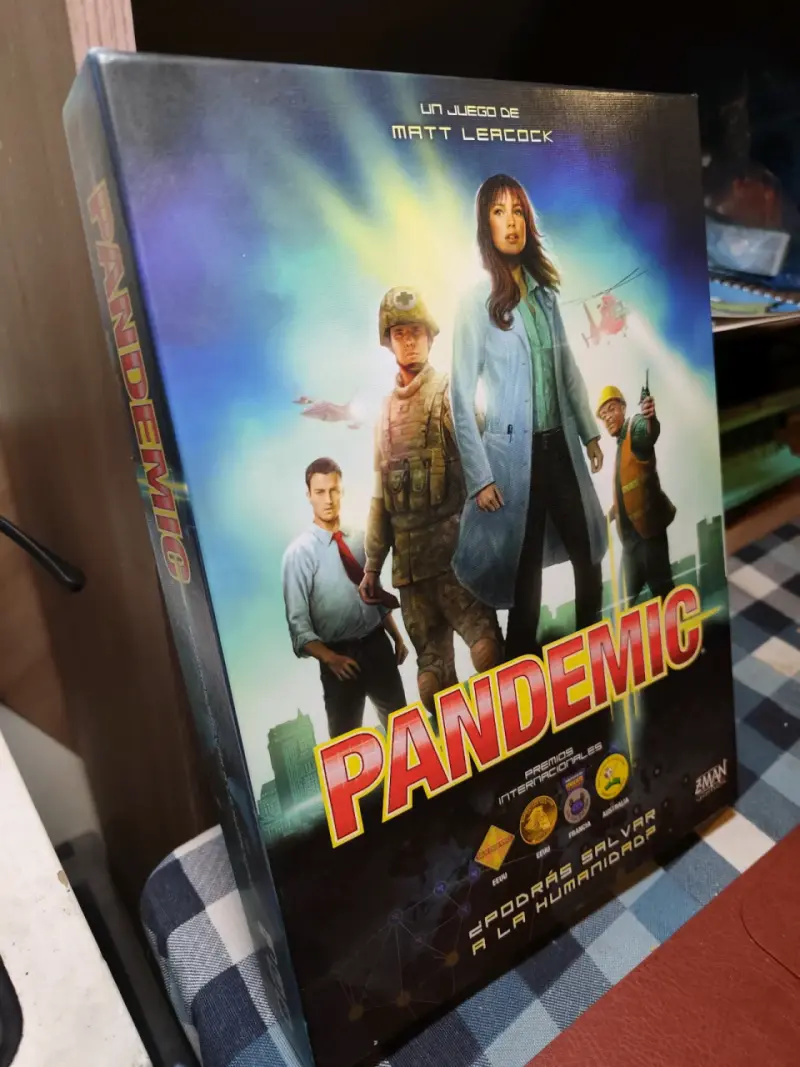 Juego de mesa Pandemic estrategia cooperativa - 1